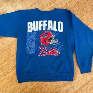 Buffalo Bills crewneck sweater.